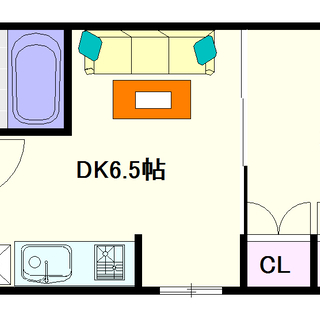 🌟ジモティー限定格安プラン🌟【ＣＩＴＹ　ＳＰＩＲＥ難波ＷＥＳＴ】1号タイプ！1ＤＫタイプ！たっぷり収納が魅力的やね☆の画像