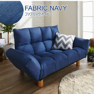 【美品】人気の2人掛けカウチソファー