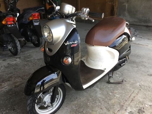 引き取り先が決まりました　４ストビーノ　外装多数新品交換済み　キャブOH済　SA26J　7月13日（土）諏訪ステーションパークのフリマに出品します！