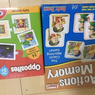 海外製の未使用のパズルゲーム