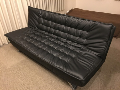 【更に値下げしました】ソファベッド セミダブル