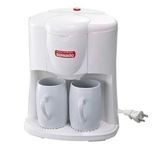 【新品未使用】ソレアード2カップコーヒーメーカー