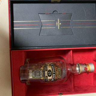 シーバスリーガル25年 空箱空瓶の画像