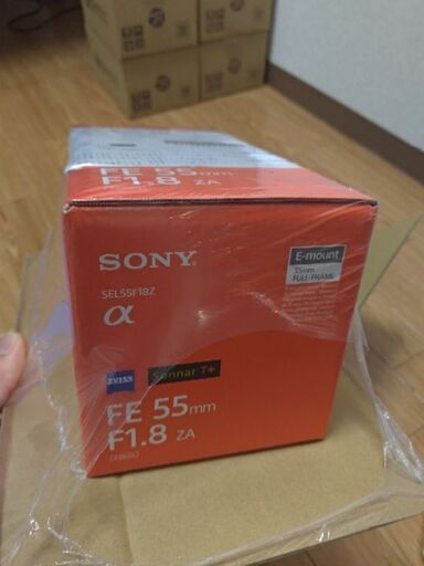 ★新品未開封★FE 55mm F1.8 ZA★送料込み★Sonnar T* ★SEL55F18Z★SONY★ZEISS★ツァイス★