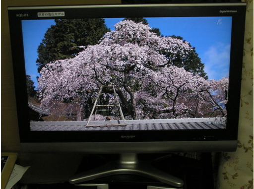 ◇取引終了 シャープ32型テレビ LC-32E5 ■1週間の動作補償します。Toshiyuki Kitaデザイン☆アクオス世界の亀山モデル