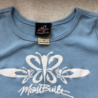 【ハワイ】3歳 Maui Built ワンピース 3 水色 ハワイ 子供の画像