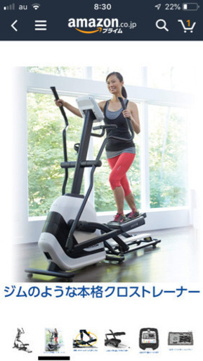 ☆新品・未開封・直接引取り歓迎☆HORIZON ANDES3 ホライズン アンデス3 クロストレーナー 本格的 折りたたみ レア 定価　172,800円