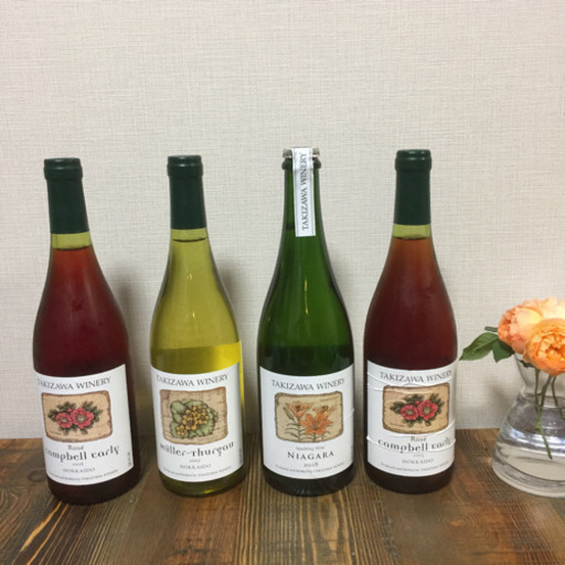 タキザワワイナリー 国産ワイン 4本セット