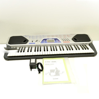 カシオ 電子キーボード CTK-481 動作確認済み 入門 61...