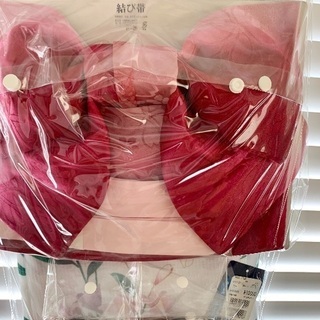 ◉新品 美品お値下げ！浴衣セット 下駄 付け帯付き／洗える浴衣の画像