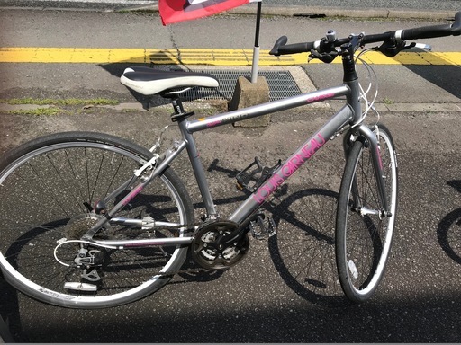 美品！　ルイガノ！！　前輪タイヤ交換済み　AL6061　アルミニウム　HINO　自転車　２９，９８０円