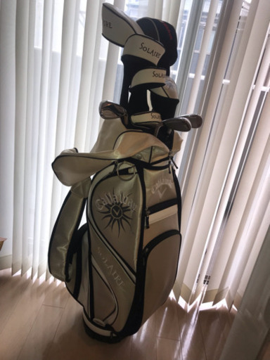 【美品】キャロウェイ Callaway レディースゴルフセット Solaire（ソレイル）＋ドライバー