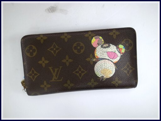 【本物保証】 LOUIS VUITTON ルイヴィトン ポルトモネジップ モノグラムパンダ M61729 ラウンドファスナー長財布