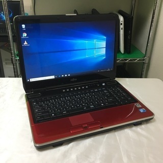 富士通 メモリ4GB HDD320GB Windows10 ノートパソコン