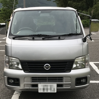 キャラバン　ロング　1ナンバー　車検有　 ガソリン　栃木北部の画像