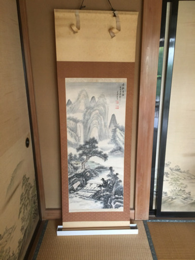 掛け軸 1本 山水画