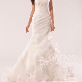 【クリーニング二回済！】マーメイド❤️ウェディングドレス❤️の画像