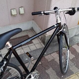 WEEKEND BIKES 700cクロスバイク アルミ/7speed/ブラック