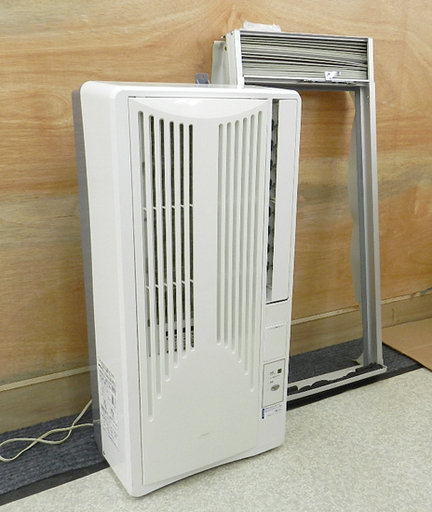 コイズミ　ウィンドエアコン　KAW-1662　冷房専用　2016年製　窓用 KOIZUMI窓用エアコンKAW-1662 2016年製