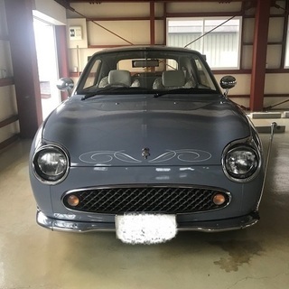 【超希少】日産　フィガロ　極上車　室内保管　美車　オープントップ　オプション多数の画像
