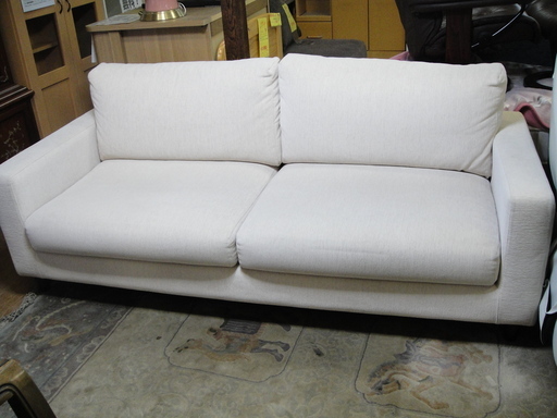 布張り　３人掛けソファ　カバーリングソファ　カバーリングタイプ　ファブリックSPIGA