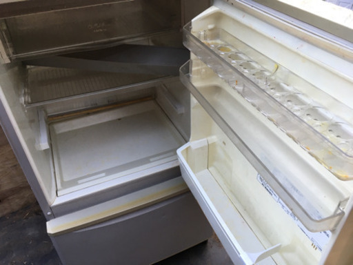 SHARP 冷蔵庫 3ドア 中古 千葉県長柄町◇SHARP シャープ 3ドア 冷凍冷蔵庫 SJ-28VG-C 280L