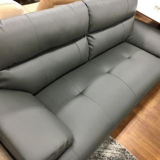nkvdさん【美品】2.5人掛けソファ アウトレット購入 現地手渡し 2.5人掛けソファ デビュー079 ソフト GY (配送員設置) : 島忠