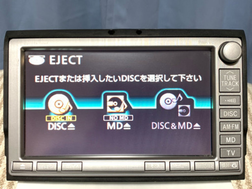 トヨタ アルファード10系純正8インチHDDナビ