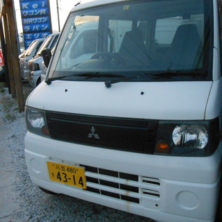 Ｈ２１年式　ミツビシ　ミニキャブ　エアコン　パワステ　車検３年５...