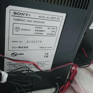 SONY walkman ドックコンポの画像