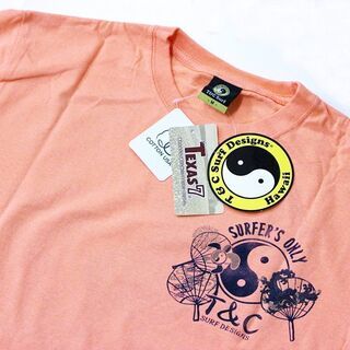 新品未開封　★ T＆C Surf 　 タウン＆カントリー 　メンズ 　半袖　Tシャツ　サイズM　BACKPRINT　★の画像