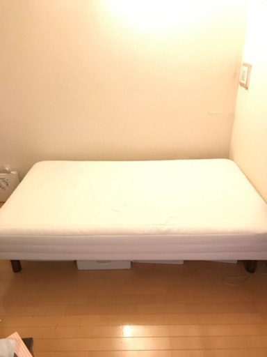 無印 脚付セミダブルベット