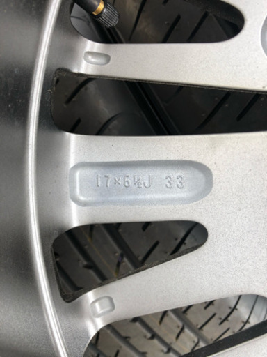 ヴェルファイアHV ZR 純正アルミホイール タイヤ付き