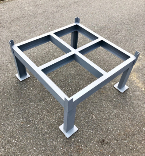 作業台 高耐久 荷台 スチール台 塗装済 73kg