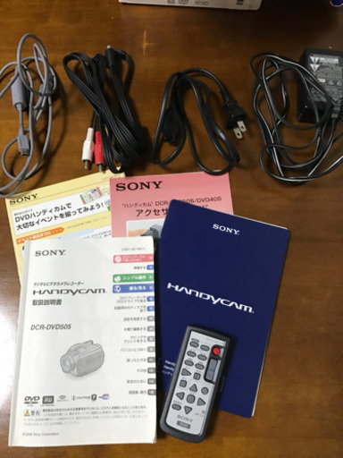 SONY/8cmDVD/ハンディーカム/DCR-DVD505