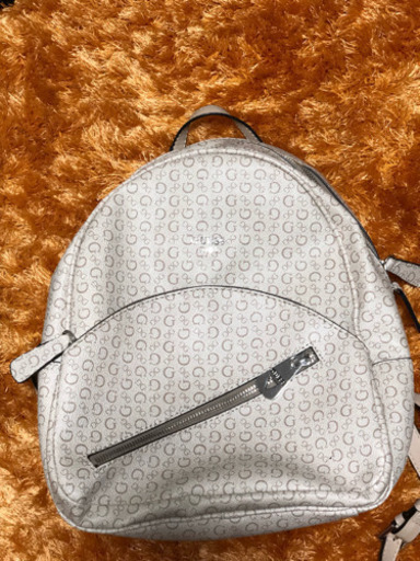 超美品＊GUESS＊ロゴ モノグラム柄 バックパック