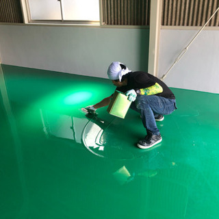 塗り床   防水  現場仕事でーす、日当10000円〜の画像