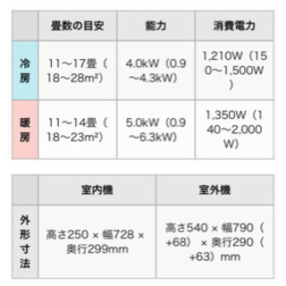 富士通 2017年製エアコン 美品✩の画像
