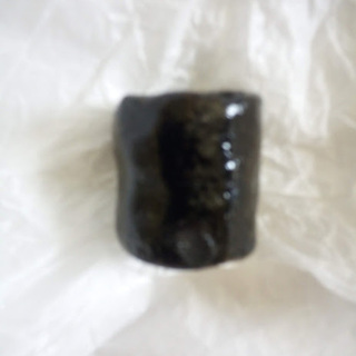 茶道具ー蓋置　黒楽
