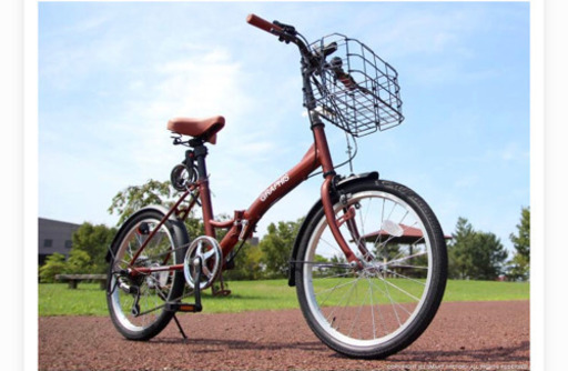 GRAPHIS折りたたみ自転車20インチ6速 新品・未開封】GRAPHIS (グラフィス) 20インチ 折りたたみ自転車