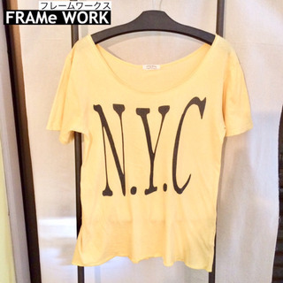 FRAMe WORK / フレームワーク パステルイエロー NY...
