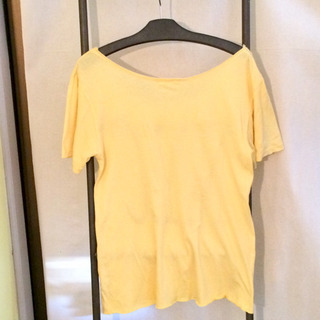 FRAMe WORK / フレームワーク パステルイエロー NYC Tシャツ ワンサイズの画像