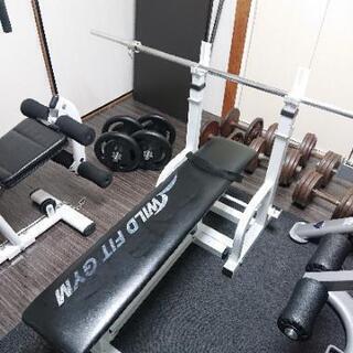 ベンチプレス！55キロセット！！