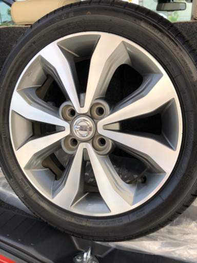 日産DAYS純正15インチホイールとタイヤセット