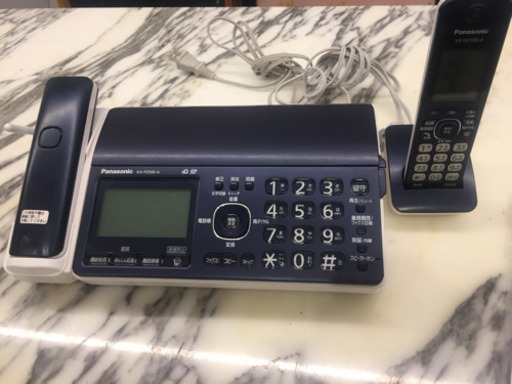 値下しました！パナソニックFAXマシン、子機付き