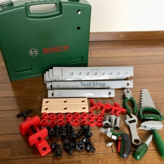【ボーネルンド】ボッシュ ミニワークセンター  工具セット玩具の画像