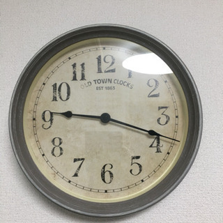 北欧風アンティーク時計