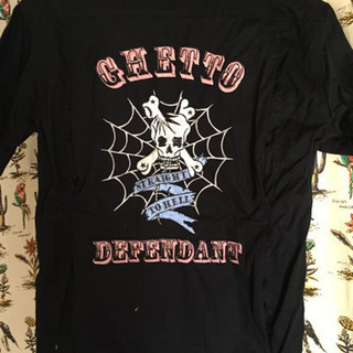 黒ボーリングシャツ