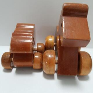 手作り 木の車の画像