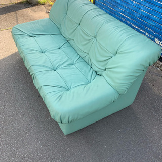 美品 2人掛けソファ 本革ソファ 6/7まで、予約中